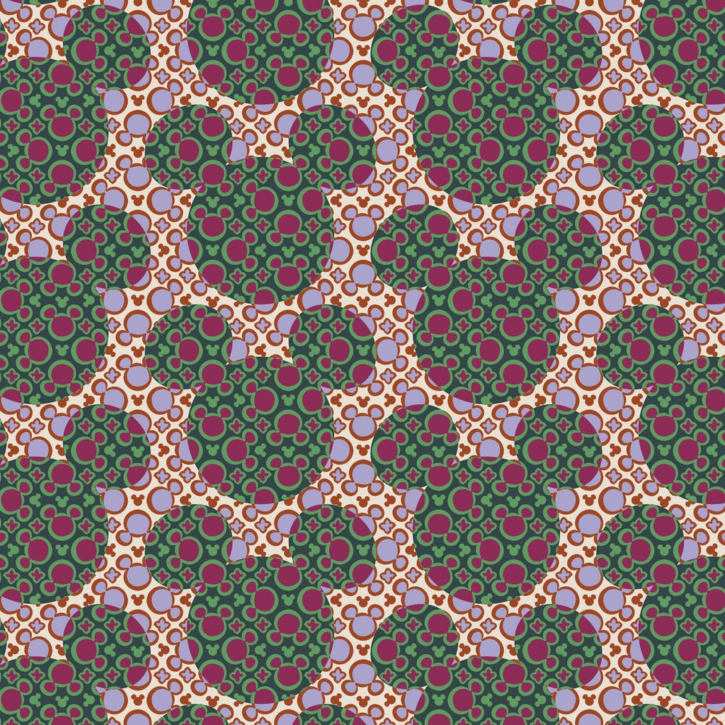 Disney Original Hipster-Mickey Mouse Kaleidoscope Lavender-Image 5-Vera Bradley