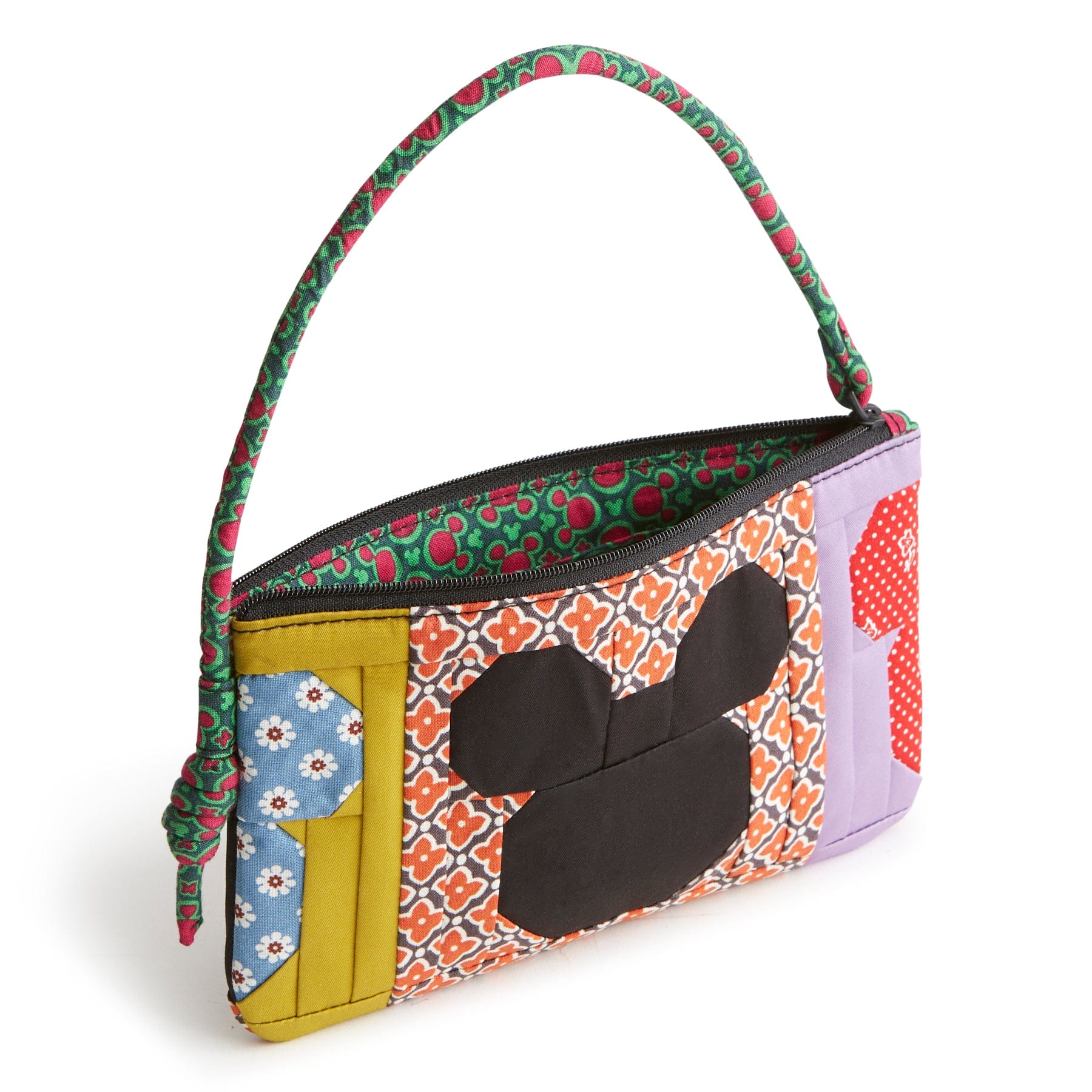 Disney Knotted Wristlet-Mickey Mouse on Repeat Patchwork-Image 2-Vera Bradley