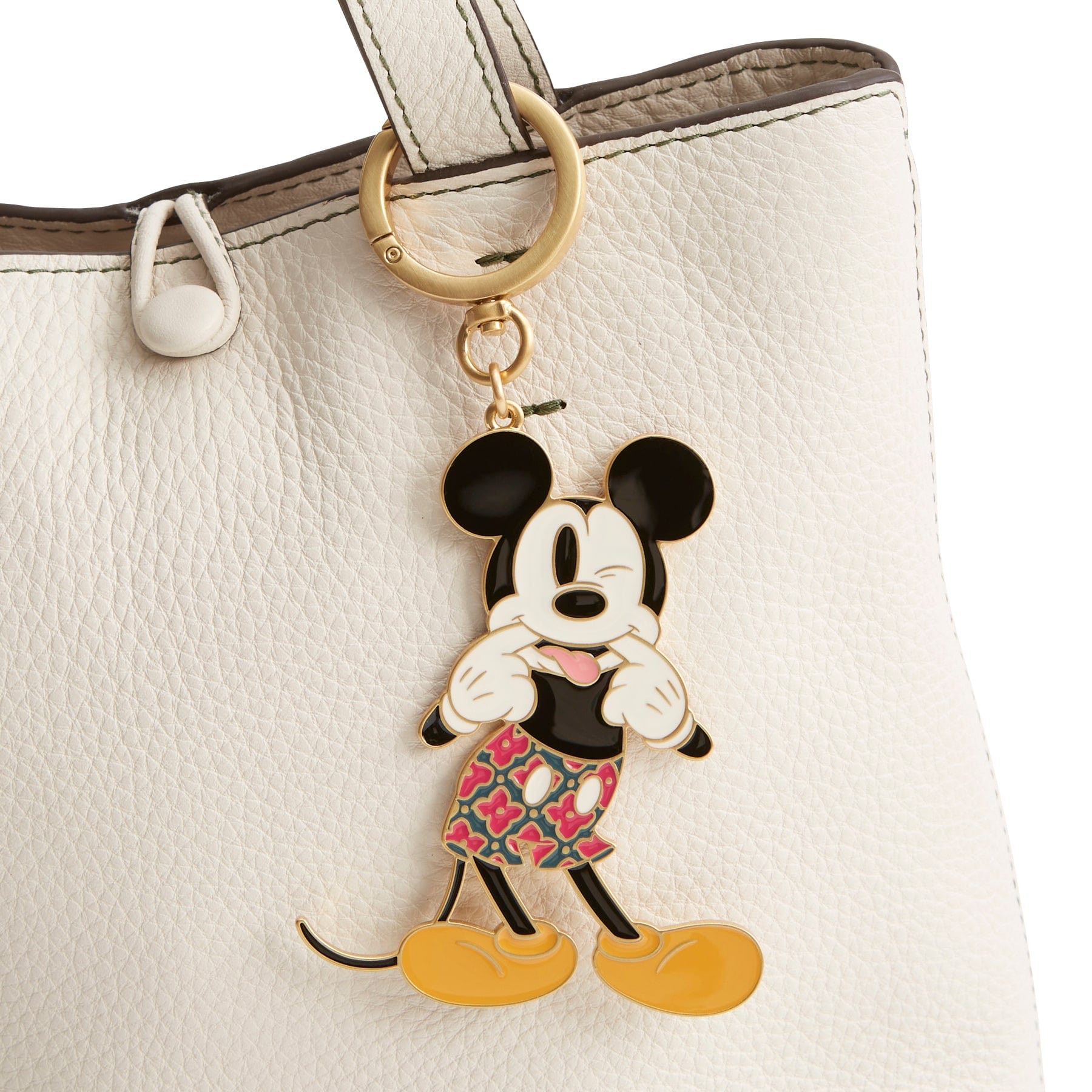Disney Silly Mickey Mouse Bag Charm-Silly Mickey Mouse-Image 2-Vera Bradley