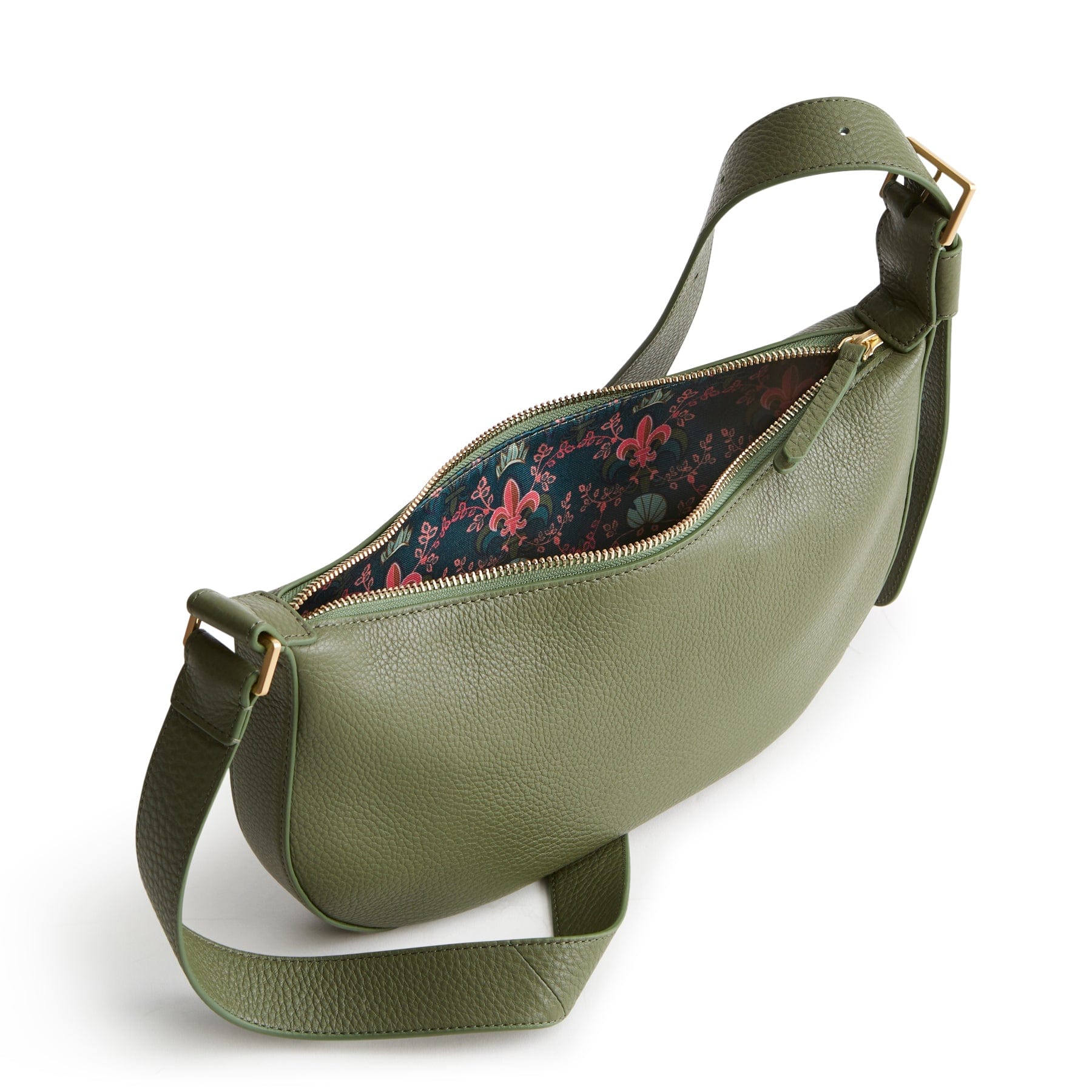 Disney Springbrook Sling Crossbody-Tiana on Bronze Green-Image 5-Vera Bradley