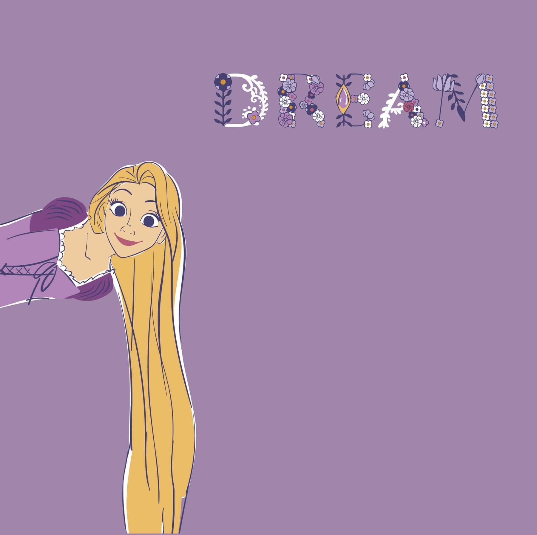 Disney Tab Wallet-Rapunzel on Purple Rhapsody-Image 4-Vera Bradley