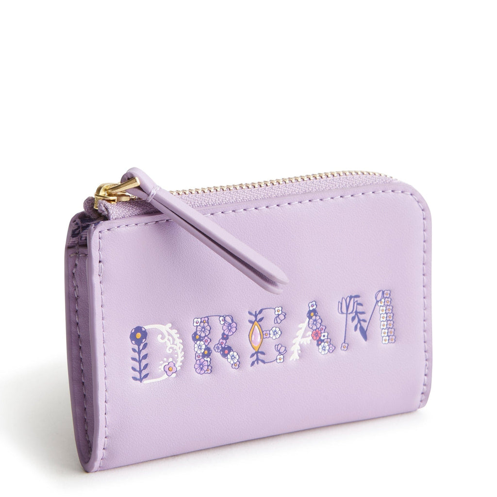 Disney Zip Card Pouch-Rapunzel on Purple Rhapsody-Image 1-Vera Bradley