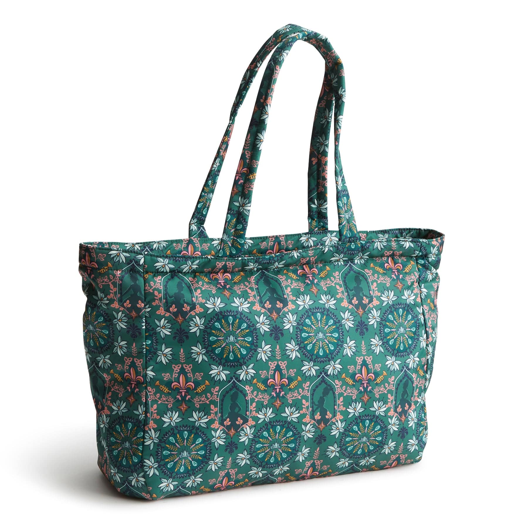 Disney Hathaway Tote-Tiana Silhouette Medallion-Image 1-Vera Bradley