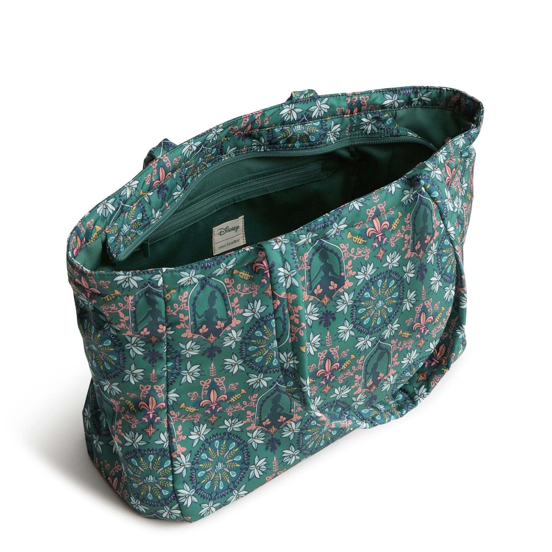 Disney Hathaway Tote-Tiana Silhouette Medallion-Image 5-Vera Bradley