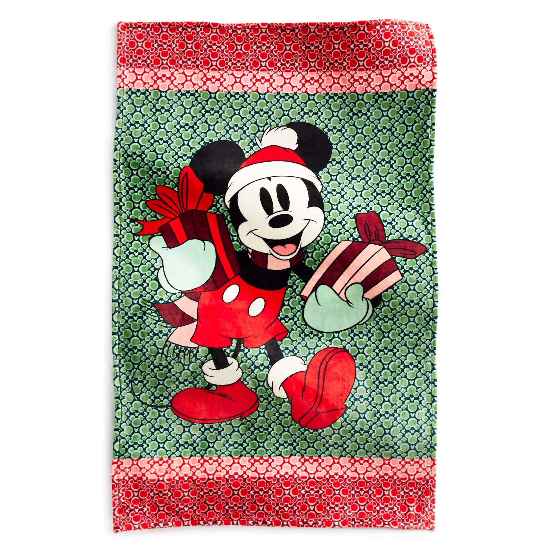 Disney Plush Throw Blanket-Mickey Mouse Holiday Gifting-Image 2-Vera Bradley