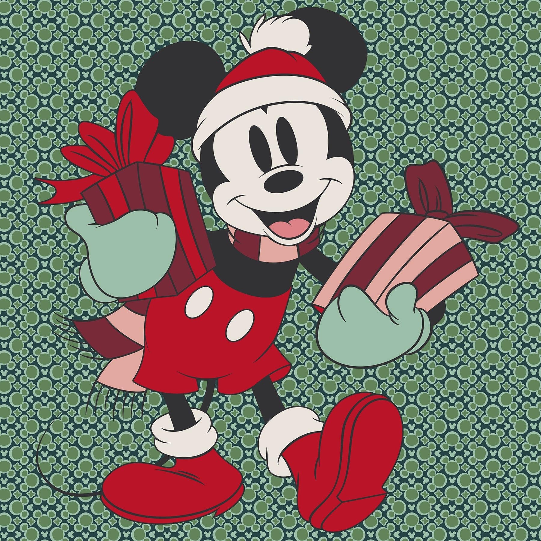 Disney Plush Throw Blanket-Mickey Mouse Holiday Gifting-Image 3-Vera Bradley