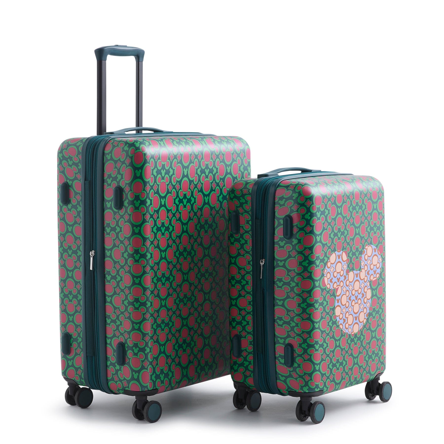 Disney Nest: 22", 26" Adair Spinners-Mickey Mouse Kaleidoscope Multi-Image 1-Vera Bradley
