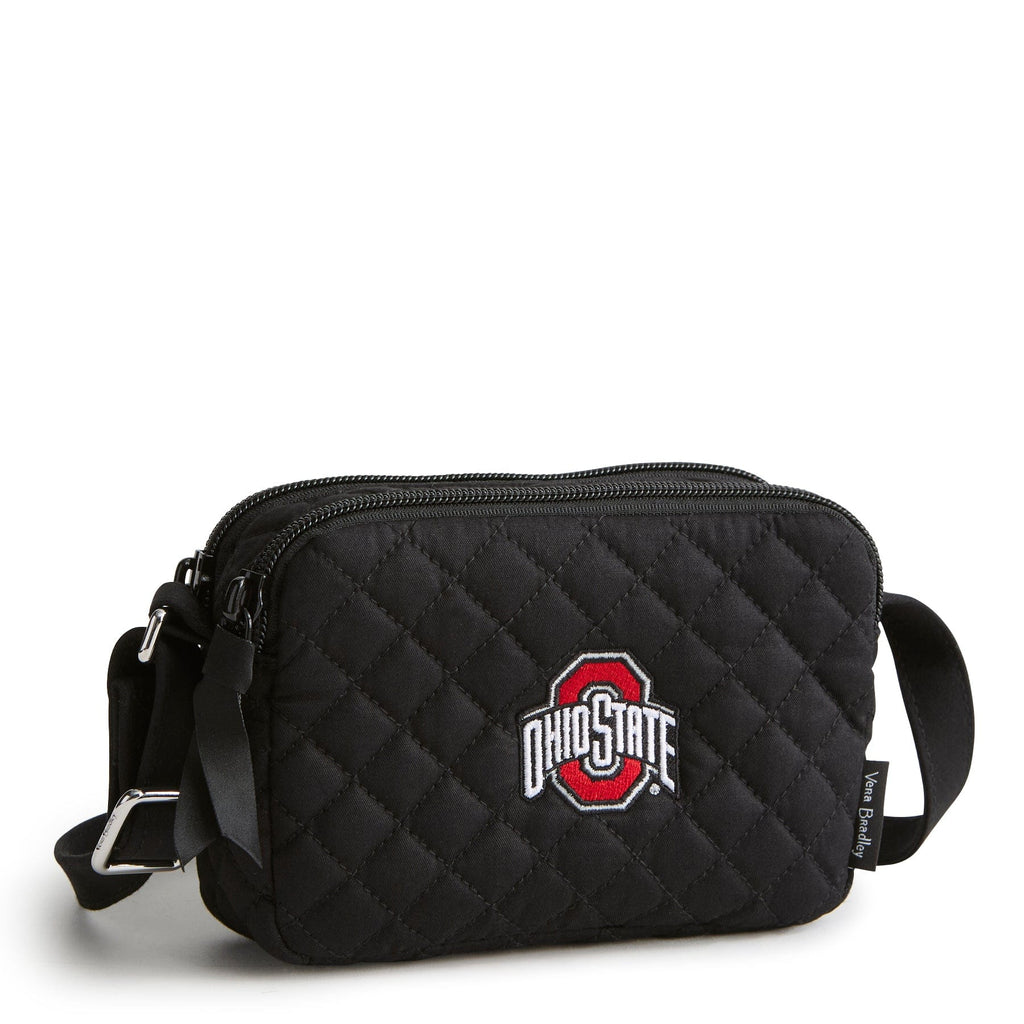 Small Stadium Crossbody-Black with The Ohio State University-Image 1-Vera Bradley