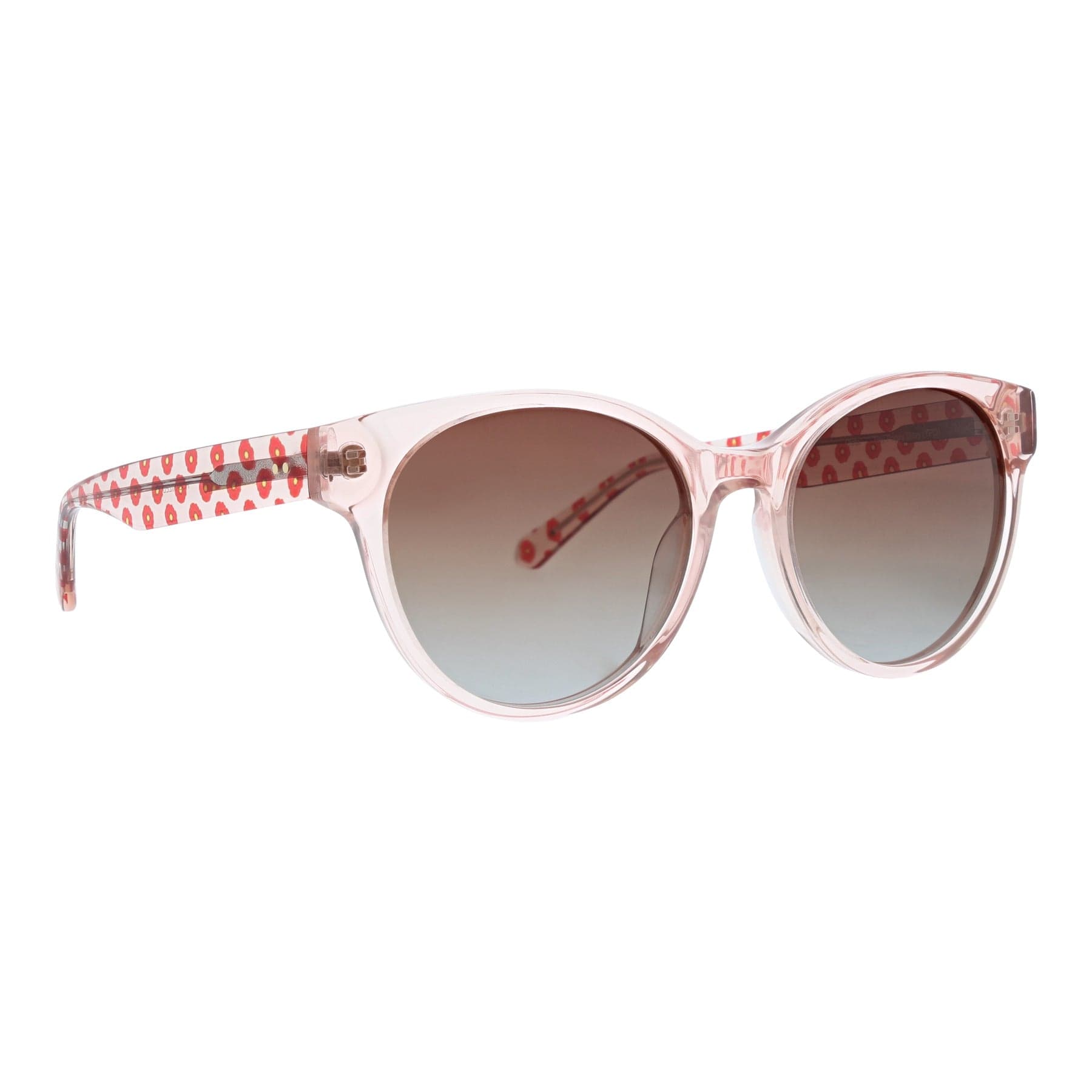 Oleta Polarized Sunglass-Tiny Poppy Ditsy-Image 1-Vera Bradley