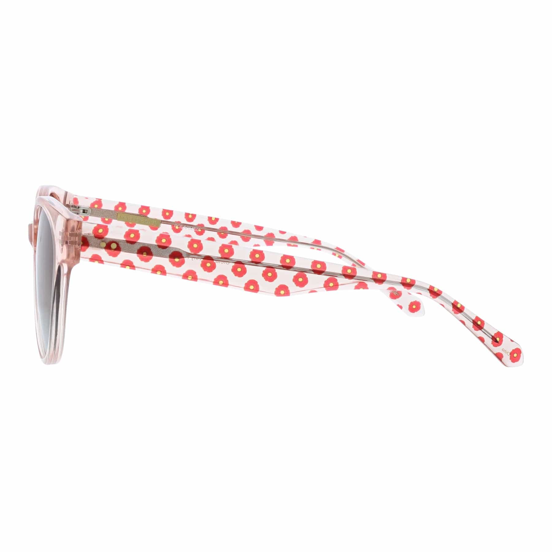 Oleta Polarized Sunglass-Tiny Poppy Ditsy-Image 3-Vera Bradley