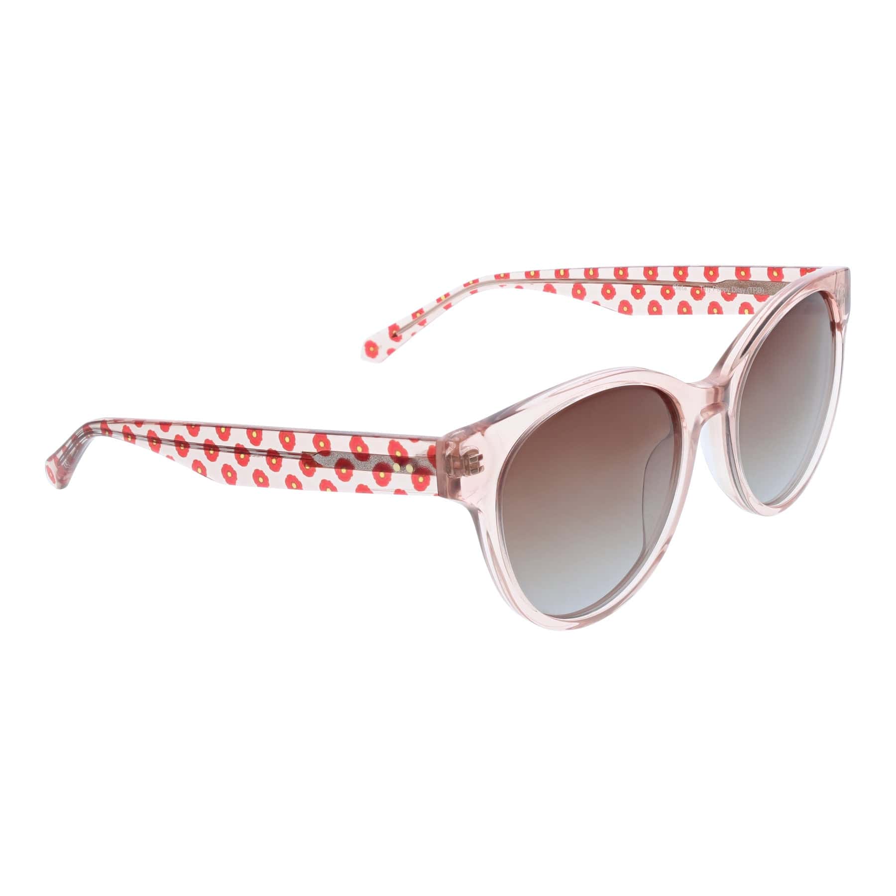 Oleta Polarized Sunglass-Tiny Poppy Ditsy-Image 4-Vera Bradley