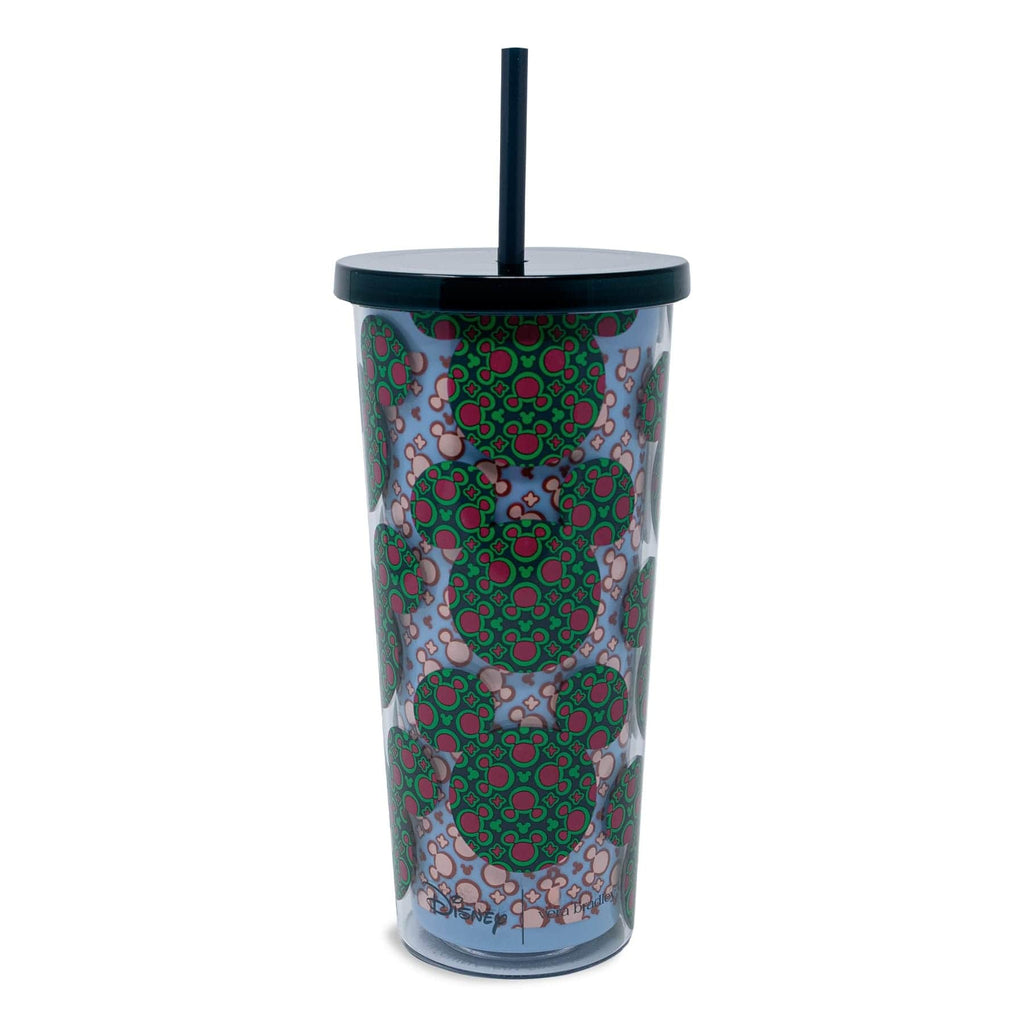 Disney Tumbler with Straw-Mickey Mouse Kaleidoscope Multi-Image 2-Vera Bradley