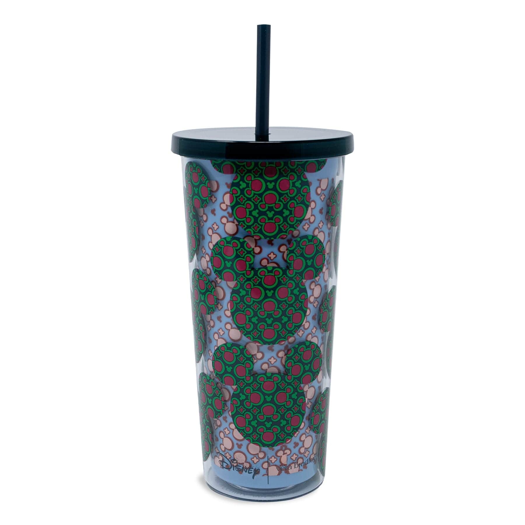 Disney Tumbler with Straw-Mickey Mouse Kaleidoscope Multi-Image 2-Vera Bradley