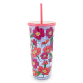 Disney Tumbler with Straw-Mickey Meadow-Image 1-Vera Bradley