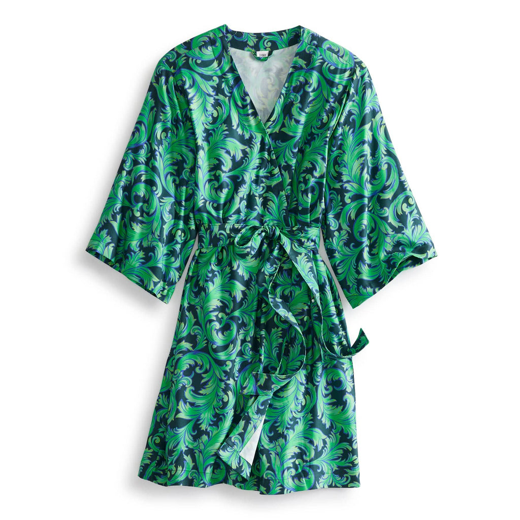 Wicked Woven Robe-Positively Green & Sea Moss-Image 1-Vera Bradley