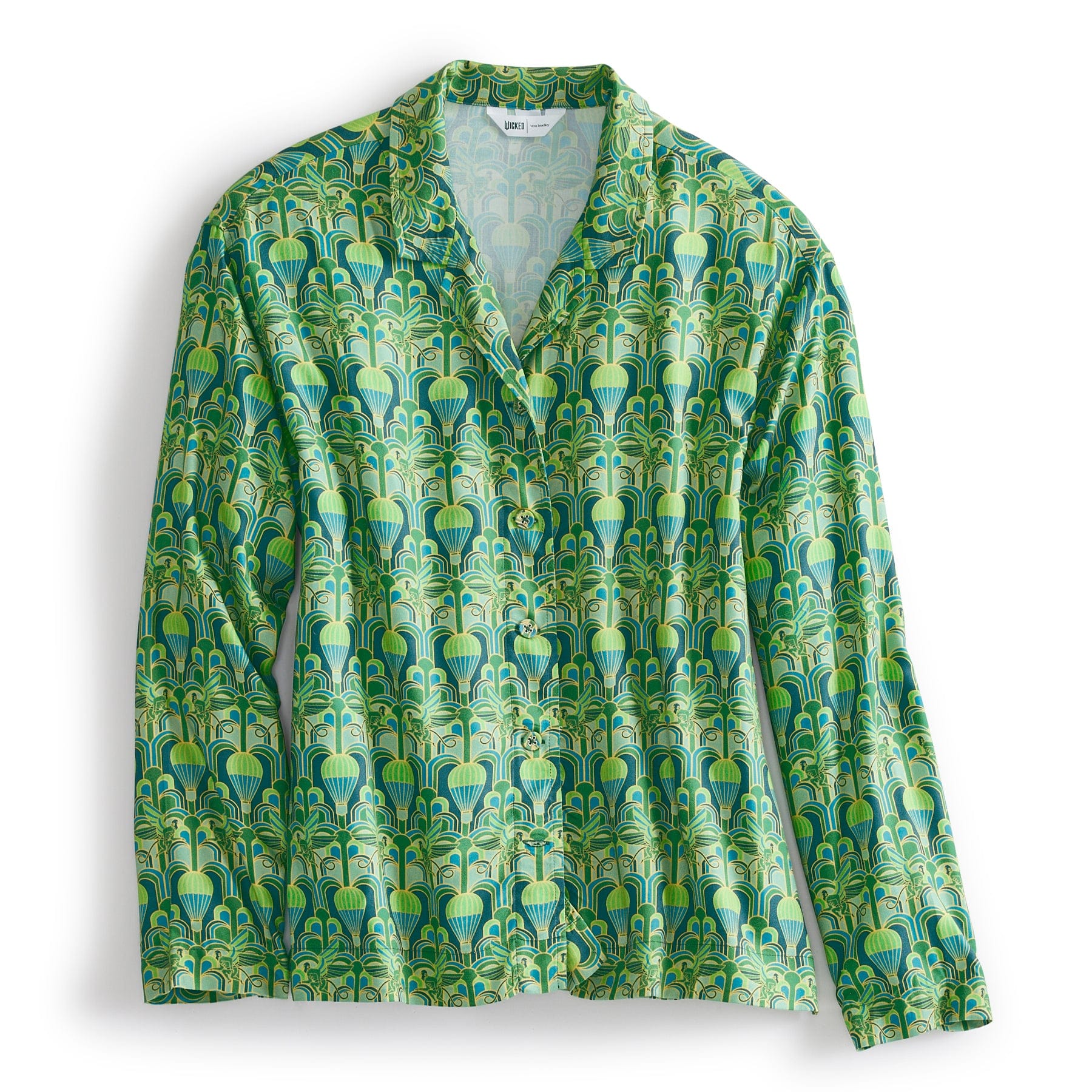 Wicked Long-Sleeved Pajama Set-Image 3-Vera Bradley