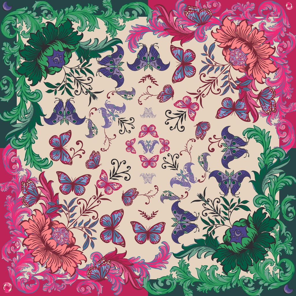 Wicked Scrunchie Set-Unlikely Friendship-Image 3-Vera Bradley