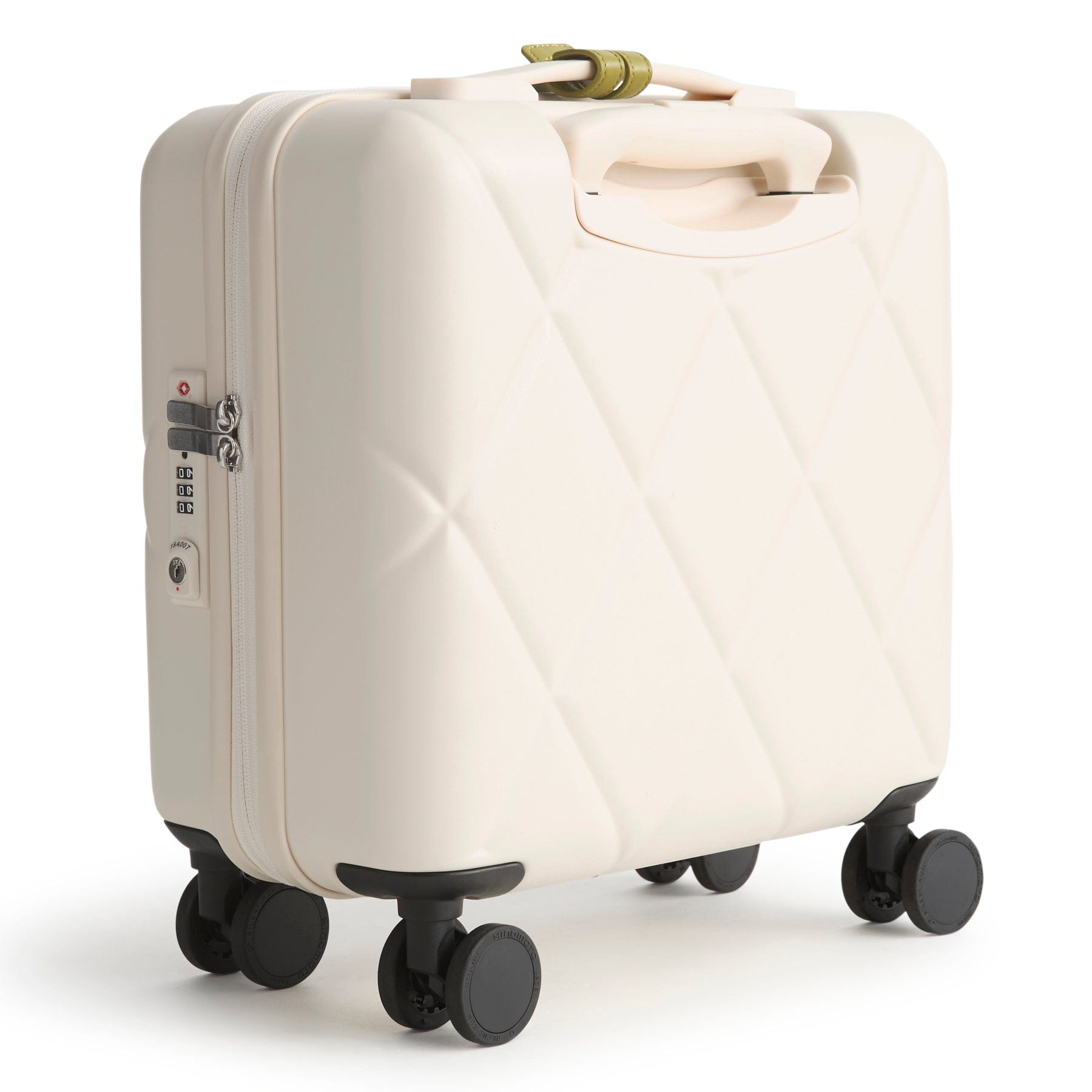Mini Adair Spinner-Cottage Cream-Image 1-Vera Bradley