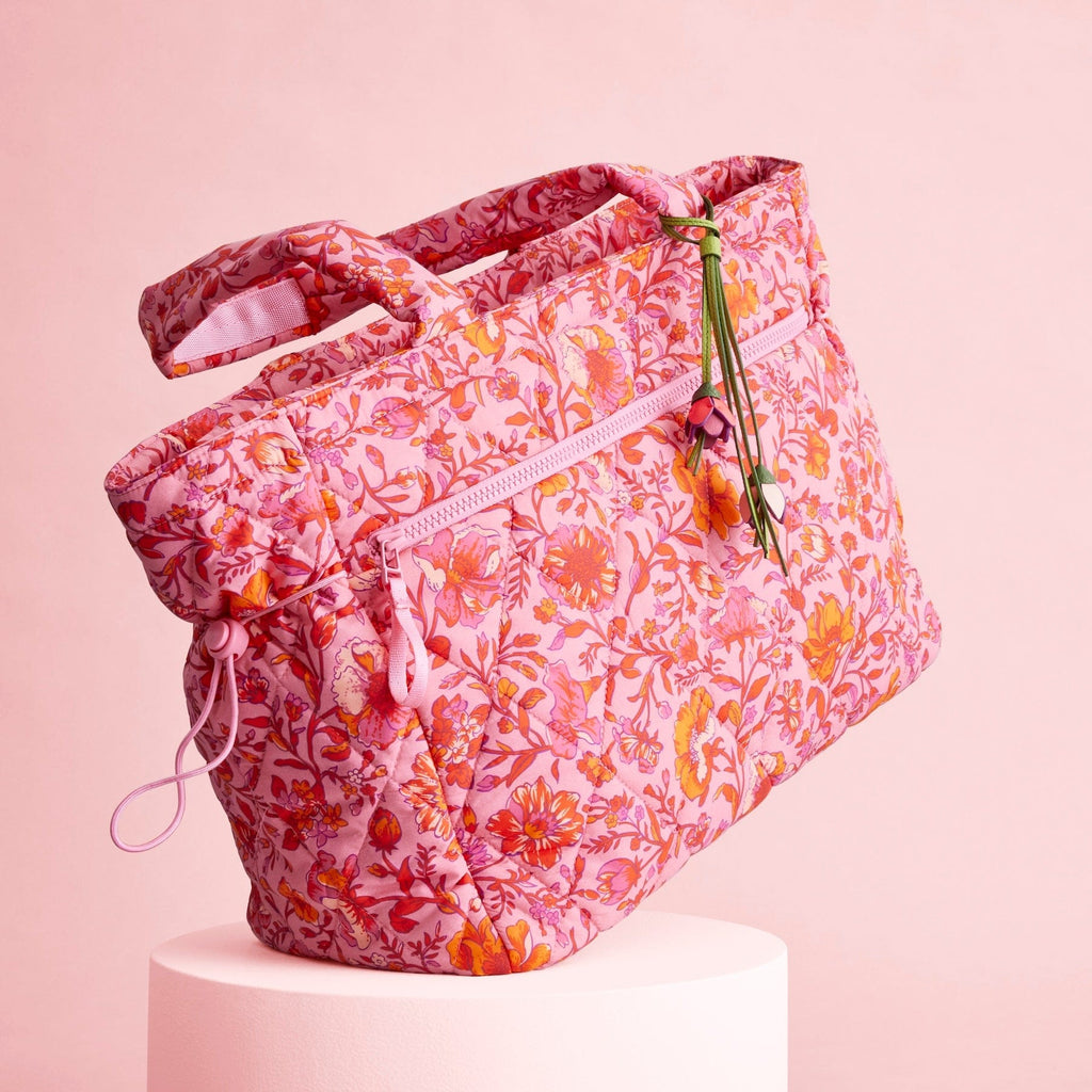Hathaway Tote Bag-Flourishing Garden-Image 2-Vera Bradley