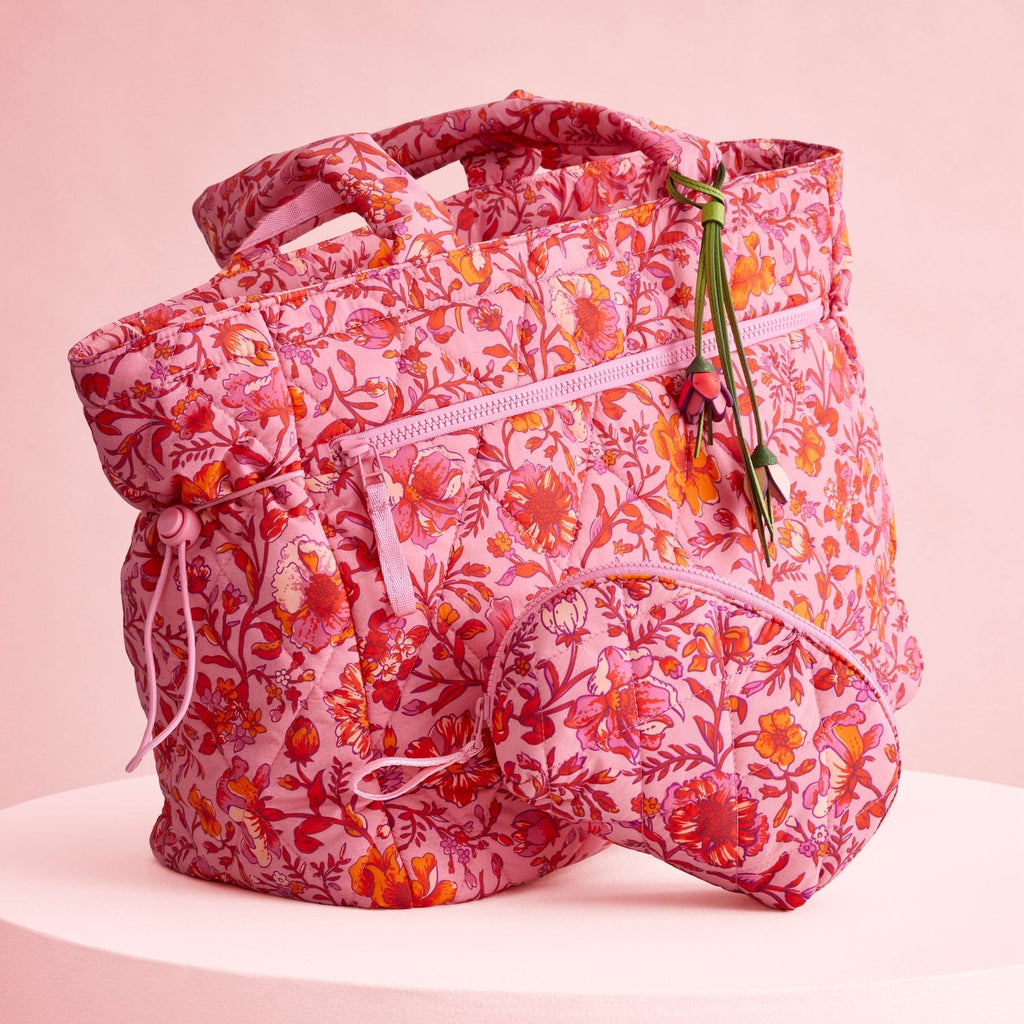 Hathaway Tote Bag-Flourishing Garden-Image 6-Vera Bradley