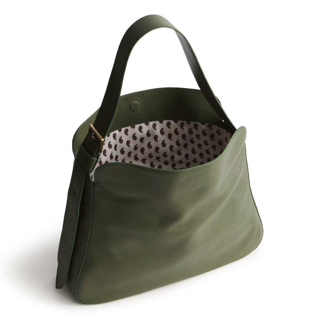 Tifton Hobo Tote-Bronze Green-Image 3-Vera Bradley