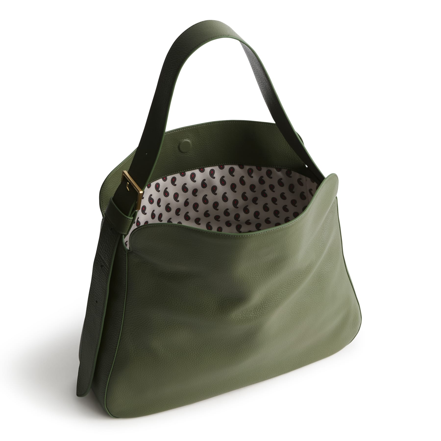 Tifton Hobo Tote-Bronze Green-Image 3-Vera Bradley