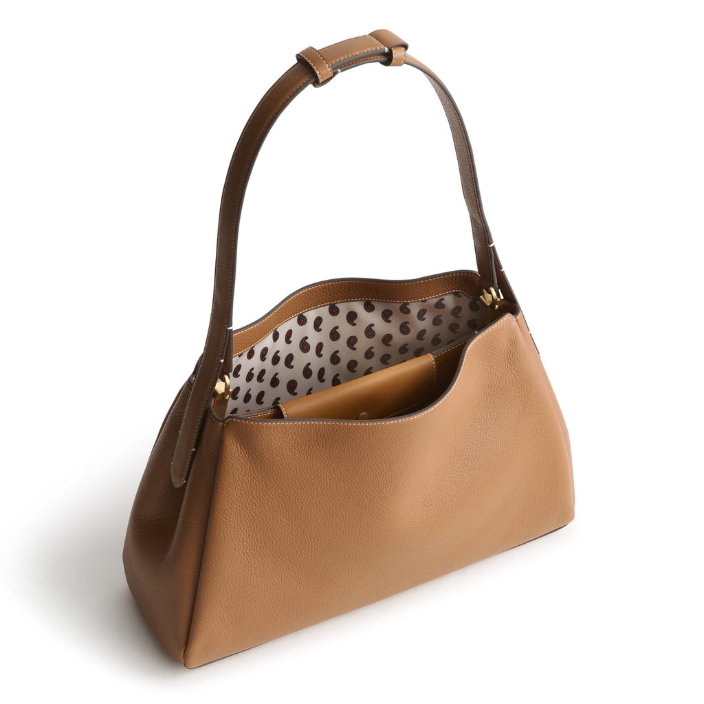 Frazier Shoulder Bag-Roasted Pecan-Image 3-Vera Bradley