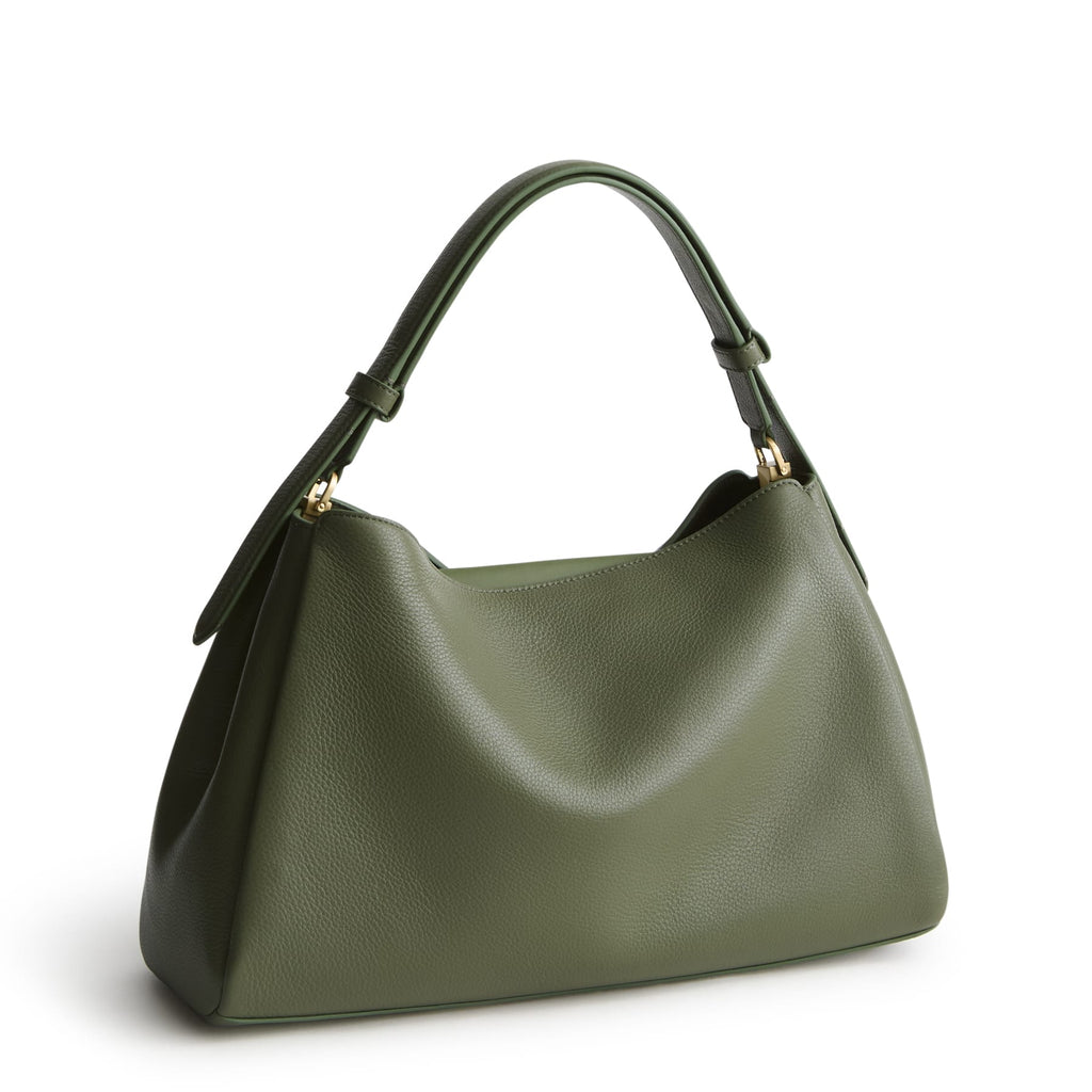 Frazier Shoulder Bag-Bronze Green-Image 1-Vera Bradley