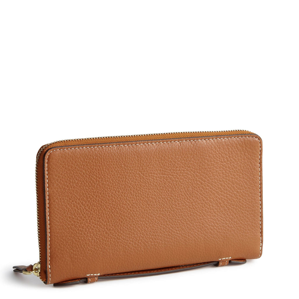 Travel Wallet-Roasted Pecan-Image 1-Vera Bradley