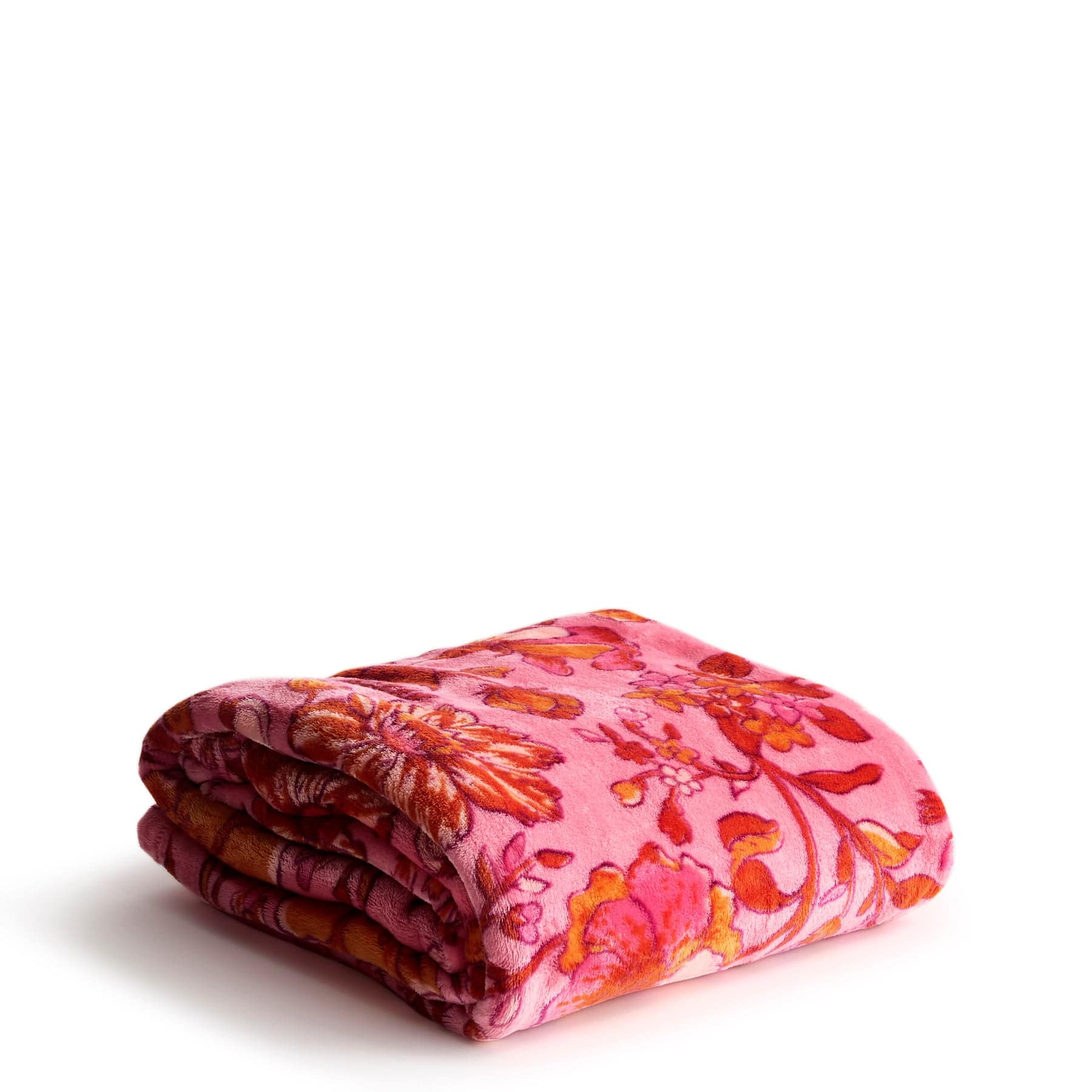 Plush Throw Blanket-Flourishing Garden-Image 2-Vera Bradley