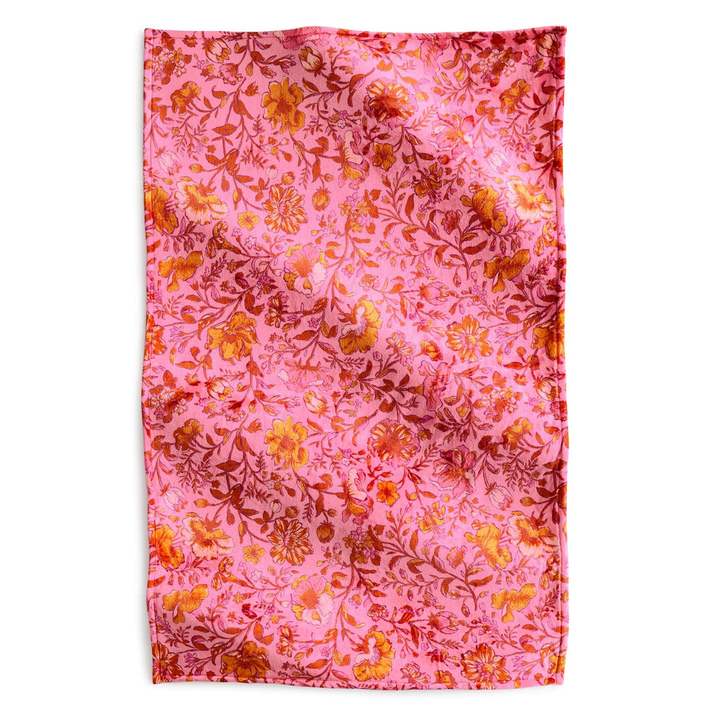 Plush Throw Blanket-Flourishing Garden-Image 1-Vera Bradley