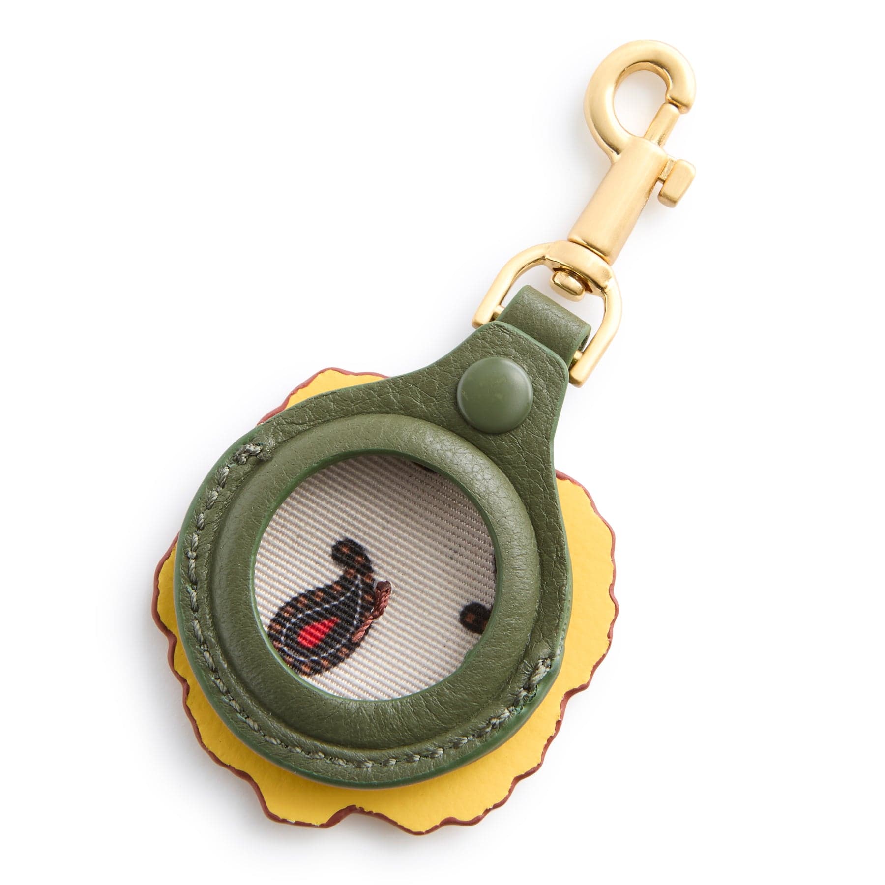 Poppy Bag Charm for AirTag-Poppy-Image 1-Vera Bradley