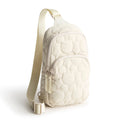 Disney Lorman Sling Backpack-Pumice Stone-Image 1-Vera Bradley