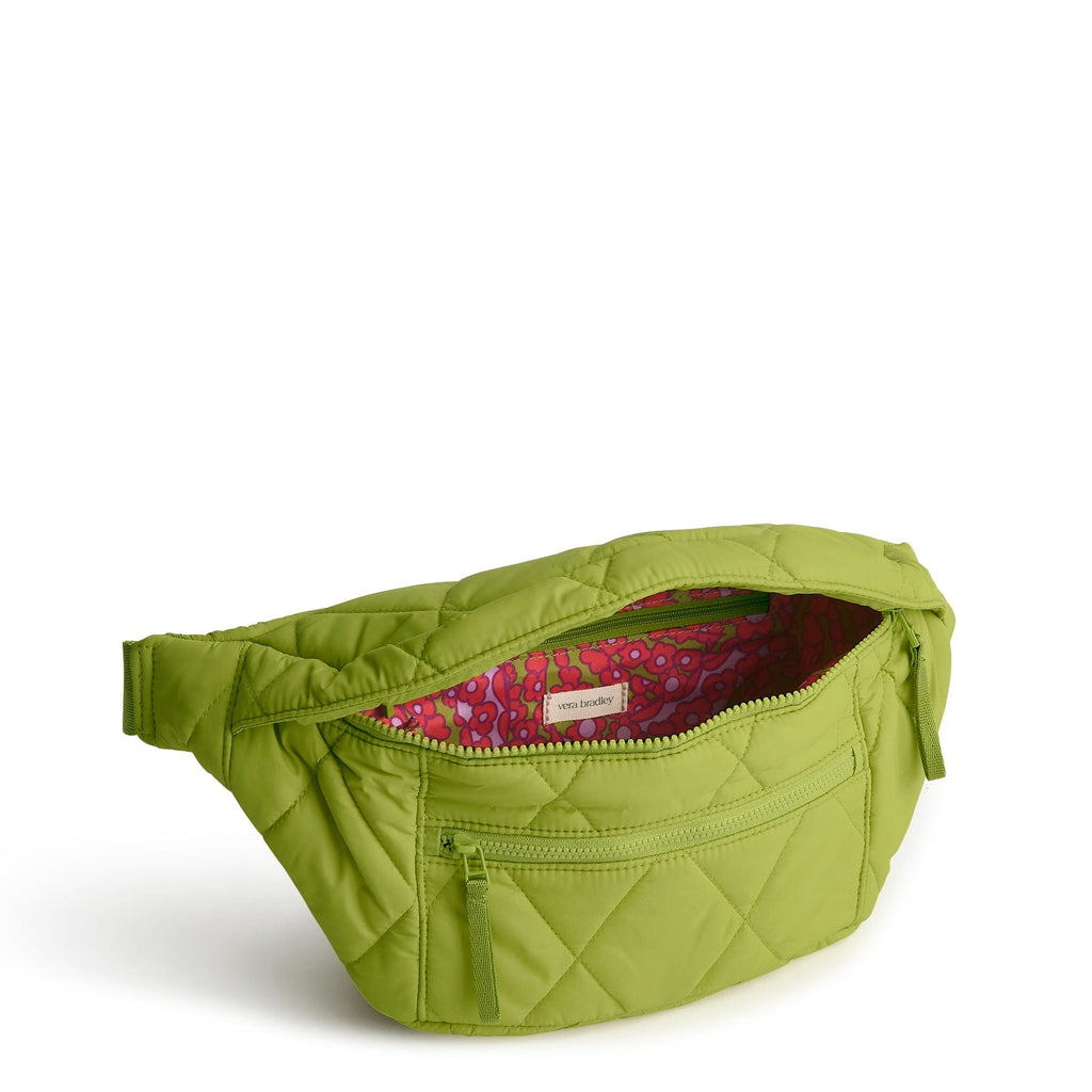 Portnoy Belt Bag with Long Strap-Spinach Green-Image 2-Vera Bradley