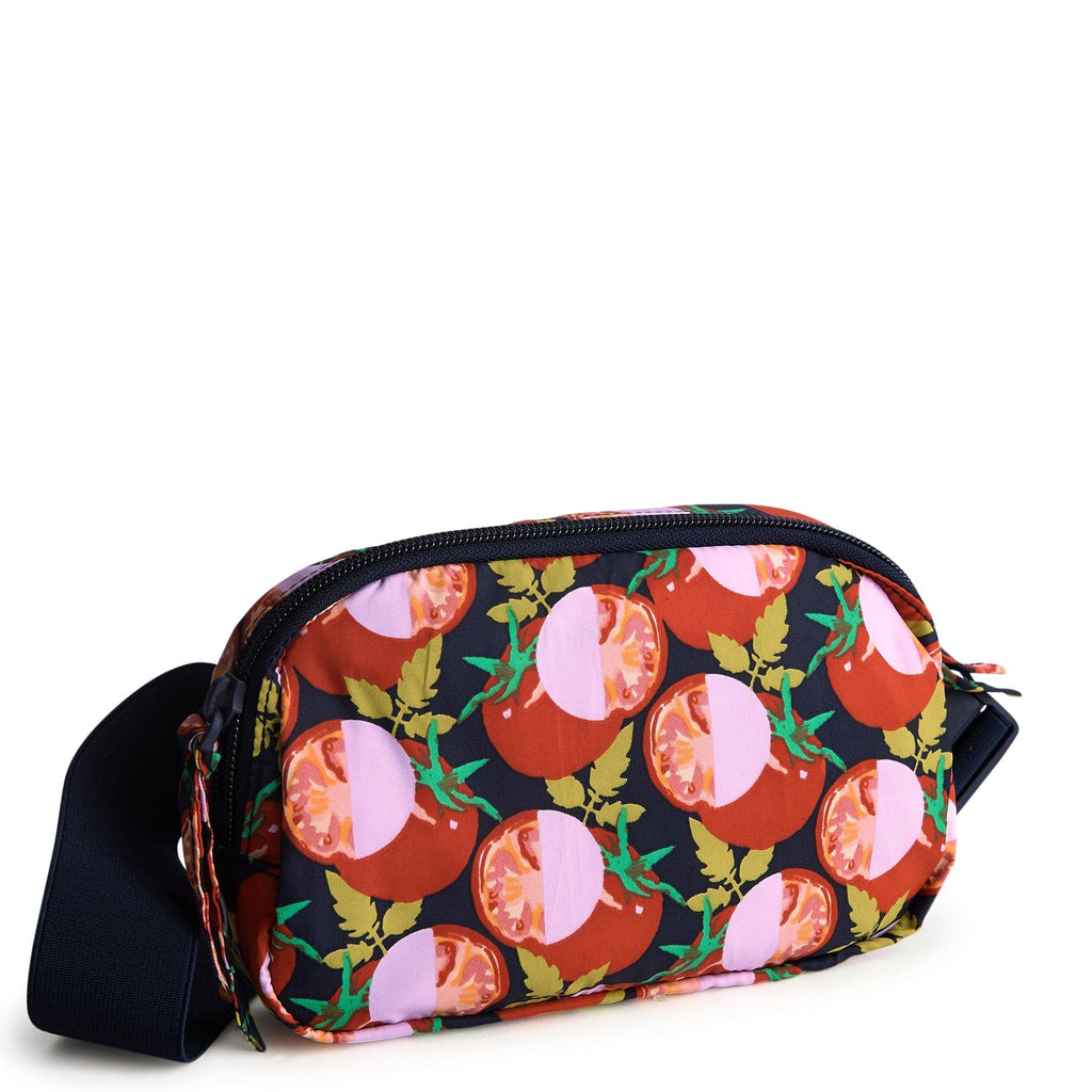 Woodward Small Belt Bag with Long Strap-Sliced Tomatoes-Image 1-Vera Bradley