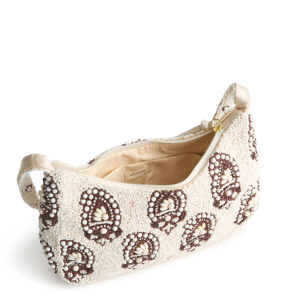 Mini Roxbury Crescent Shoulder Bag-Iconic Paisley Cottage Cream-Image 2-Vera Bradley