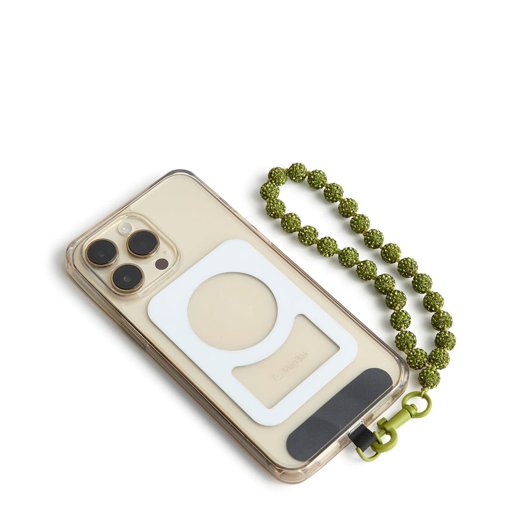 Beaded Phone Wristlet-Spinach Green-Image 2-Vera Bradley