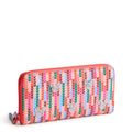 Disney Continental Wallet-Mickey Meadow Stripe-Image 1-Vera Bradley