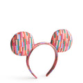 Disney Mickey Mouse Ear Headband-Mickey Meadow Stripe-Image 1-Vera Bradley