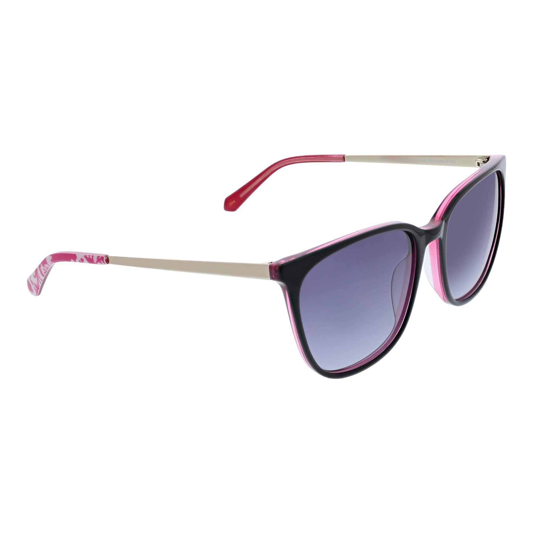 Loup Polarized Sunglass-Flourishing Garden Silhouette-Image 5-Vera Bradley