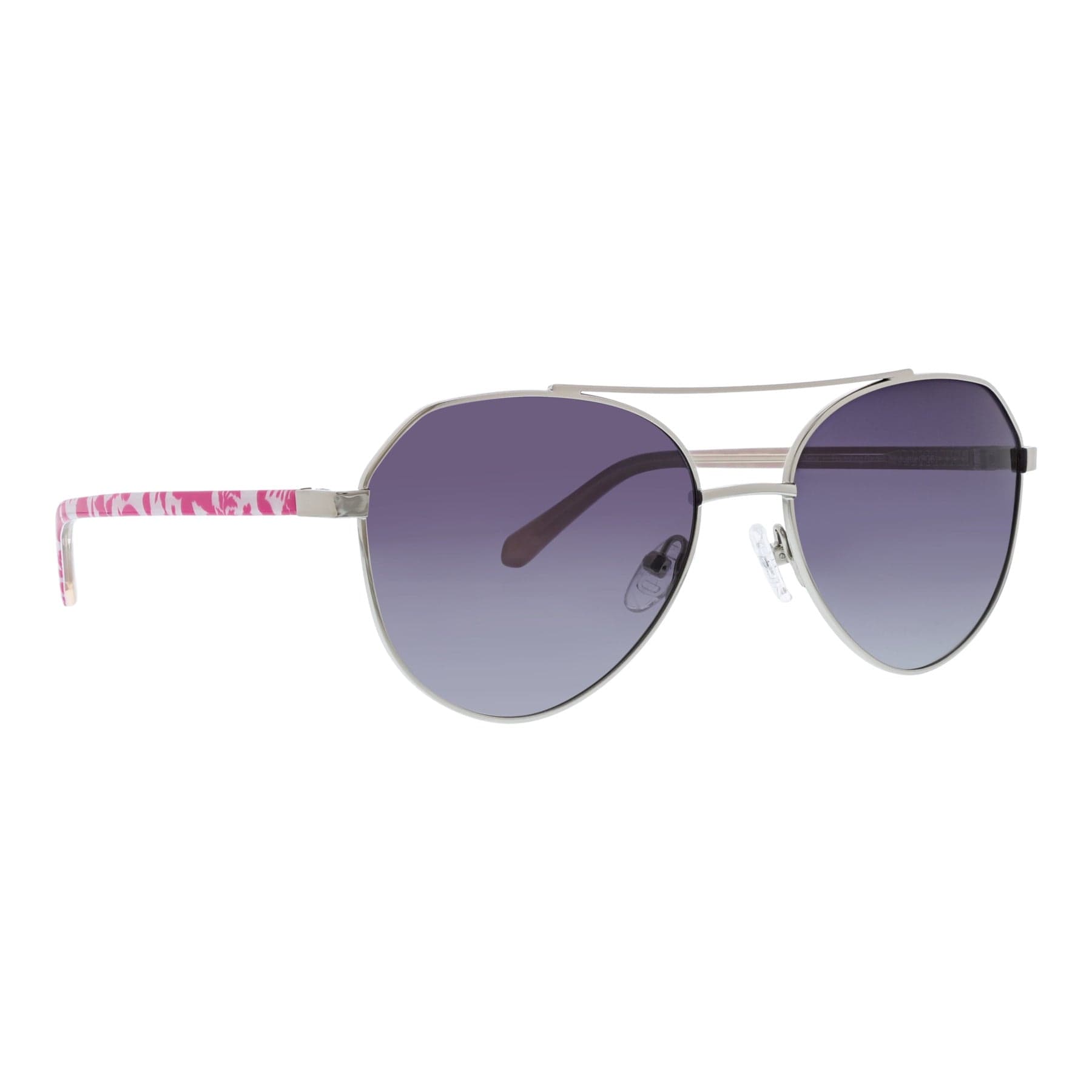 Chena Polarized Sunglass-Flourishing Garden Silhouette-Image 1-Vera Bradley