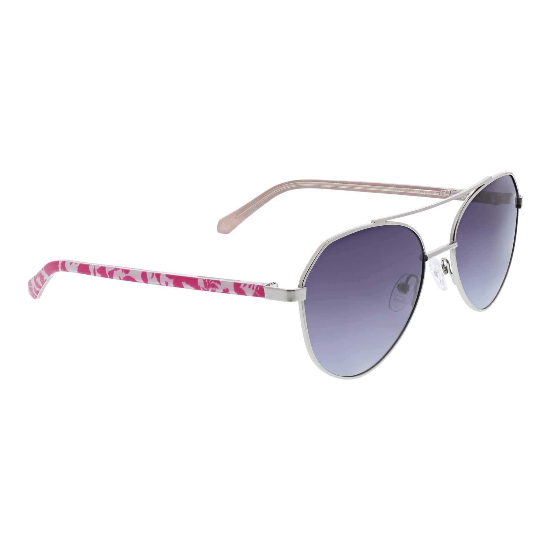 Chena Polarized Sunglass-Flourishing Garden Silhouette-Image 5-Vera Bradley