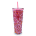 Tumbler with Straw-Flourishing Garden-Image 1-Vera Bradley