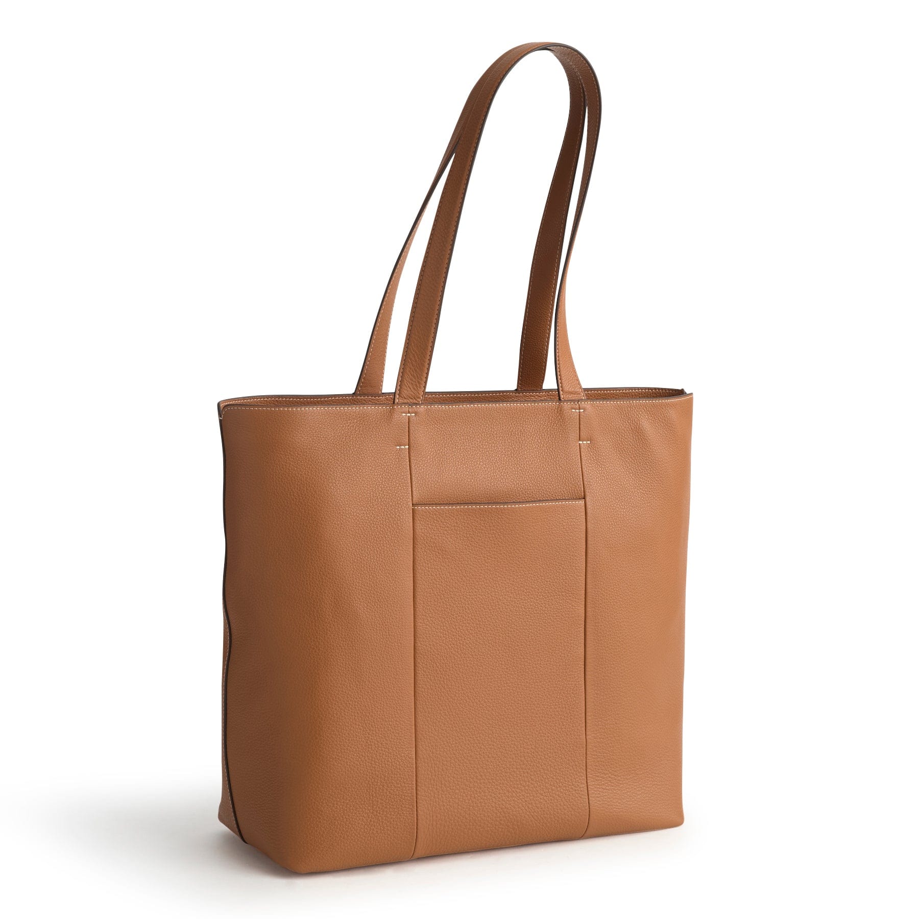 Original Zip Tote Bag-Roasted Pecan-Image 2-Vera Bradley