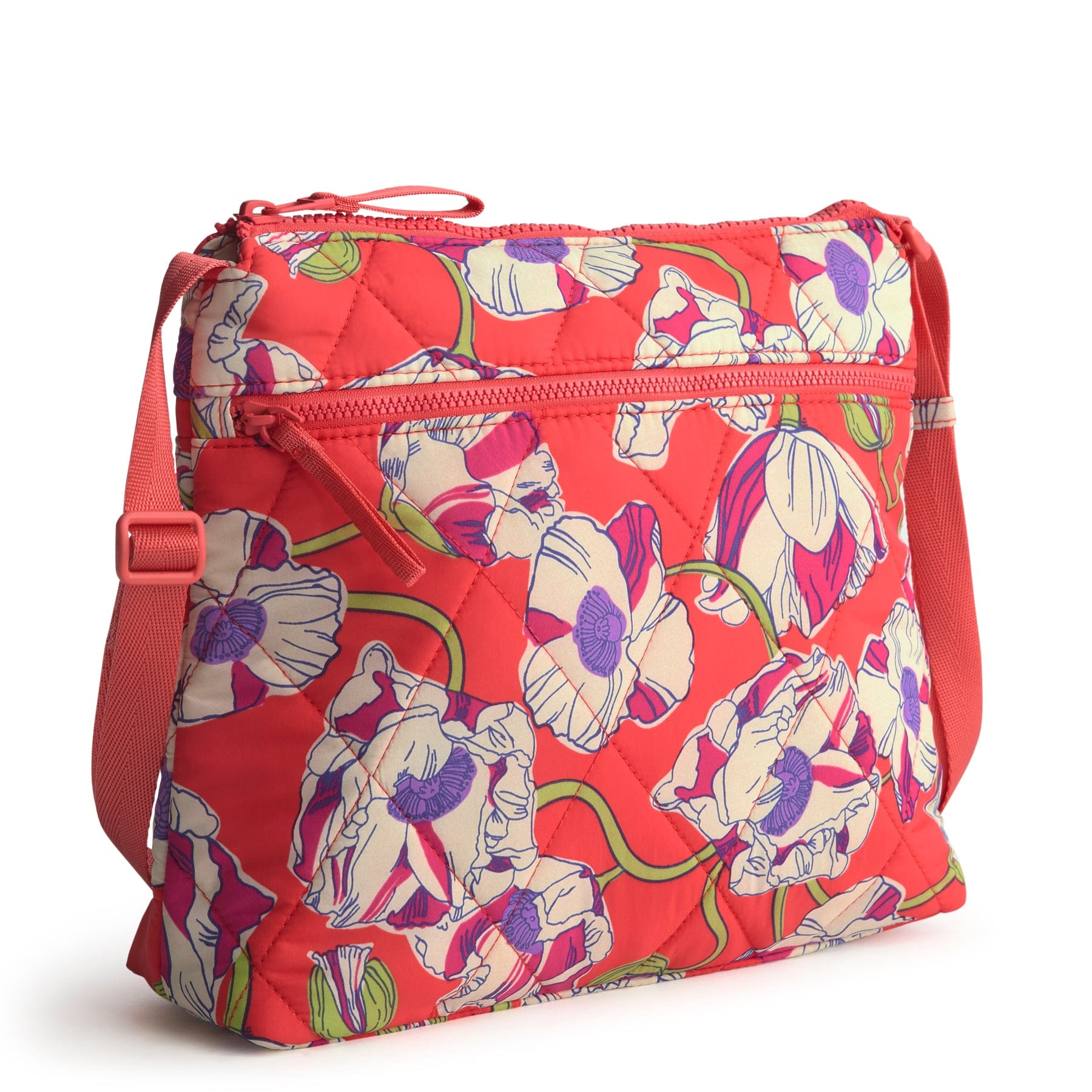 Original Zip Hipster-Swirling Poppies-Image 1-Vera Bradley