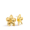 Flower Earrings-Satin Gold-Image 1-Vera Bradley