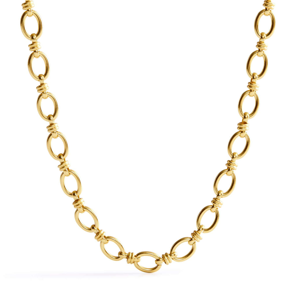 Mixed Chain Necklace-Satin Gold-Image 1-Vera Bradley