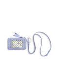 Zip ID Pouch w/Breakaway Lanyard-Blue Chambray-Image 1-Vera Bradley